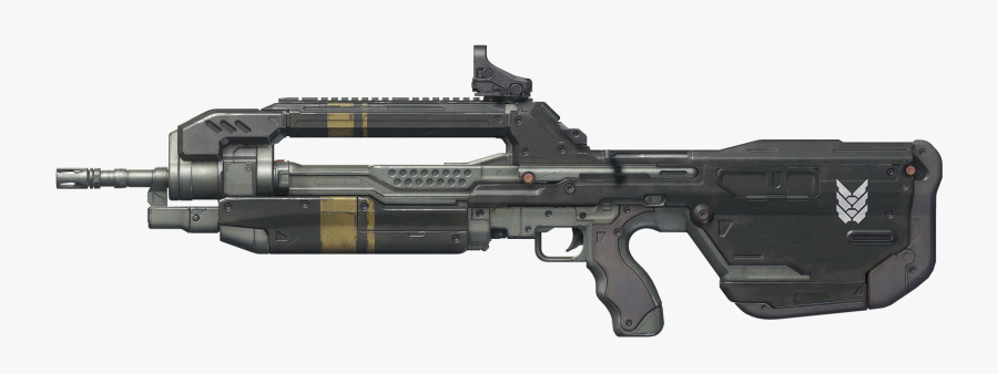 Assault Rifle Clipart Halo - Custom Halo Assault Rifles, Transparent Clipart