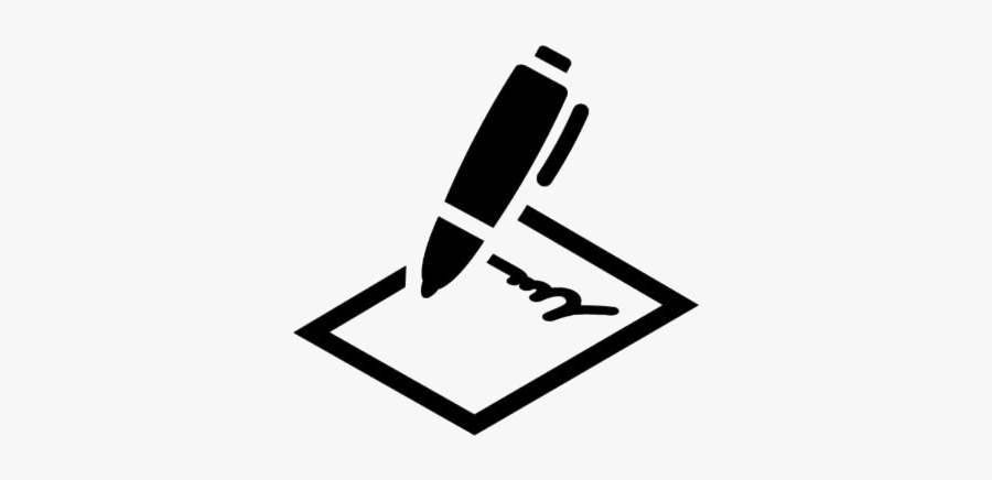 Transparent Lease Clipart - Иконка Договор, Transparent Clipart