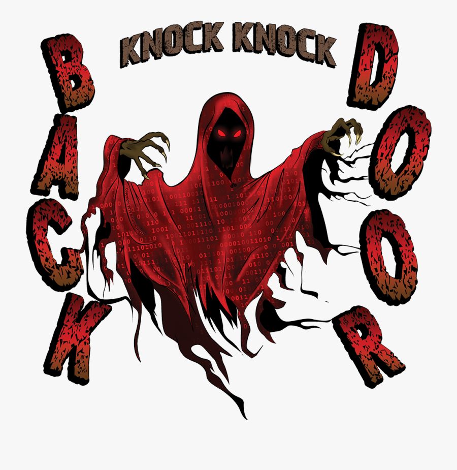 Knock Knock Backdoor, Transparent Clipart