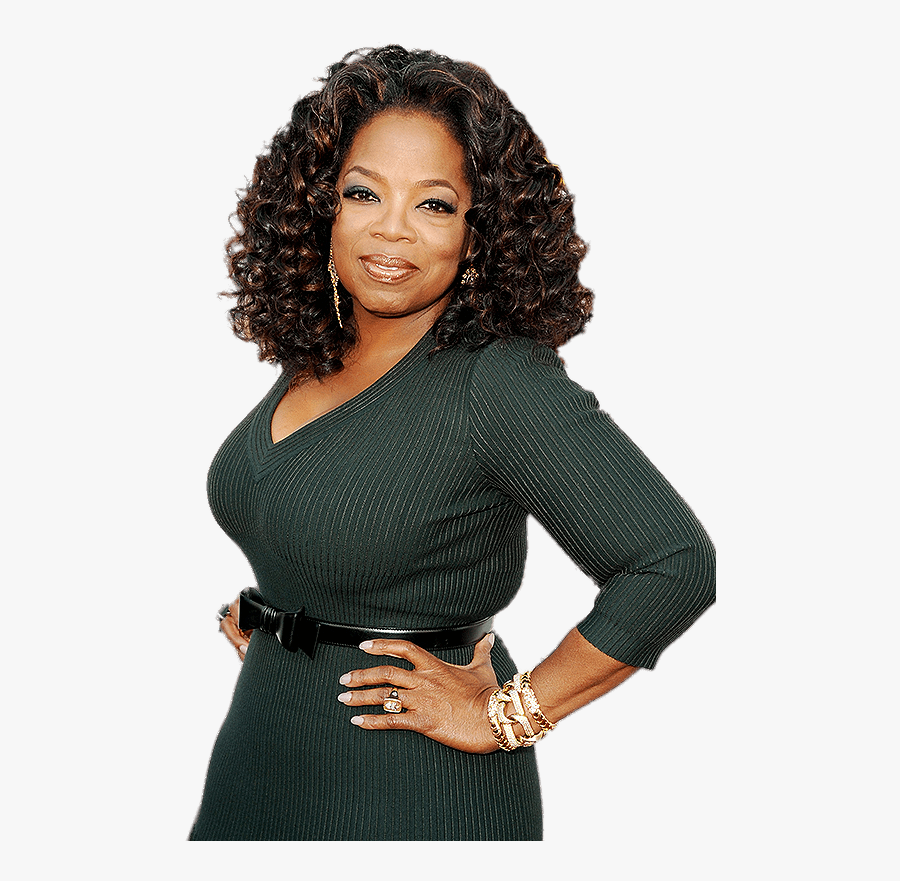 Oprah Winfrey Green Dress - Oprah Winfrey Png, Transparent Clipart