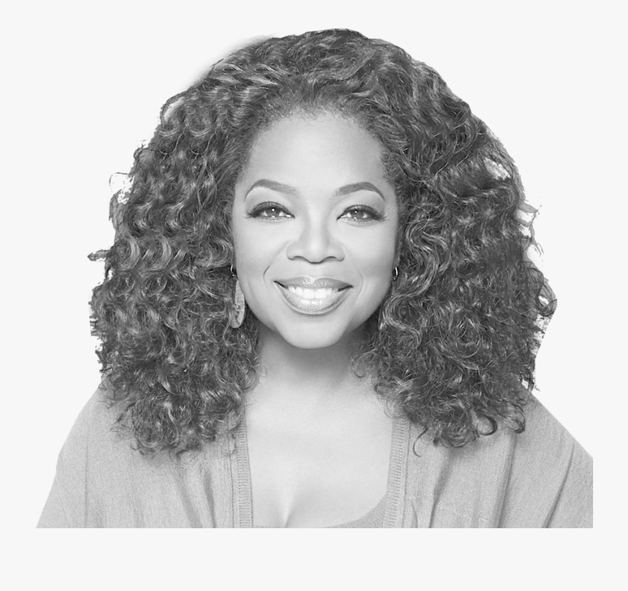 Oprah Winfrey Black And White Png, Transparent Clipart