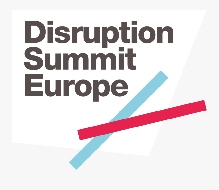 Conference Clipart Disruption - Disruption Summit Europe Logo, Transparent Clipart