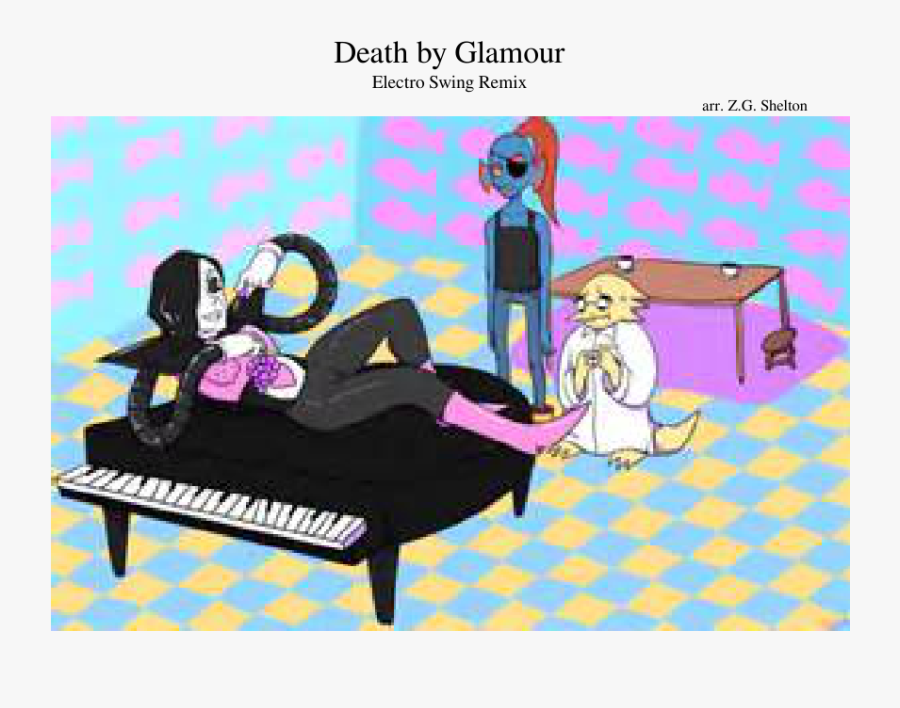 Death By Glamour Electro - Cartoon, Transparent Clipart