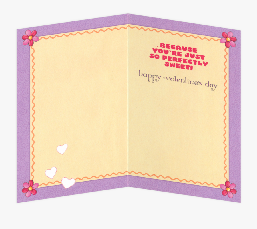 Insides Of Valentines Day Cards, Transparent Clipart
