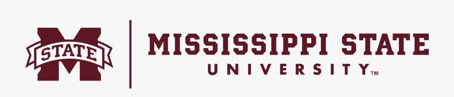 Mississippi State University Official Logo, Transparent Clipart