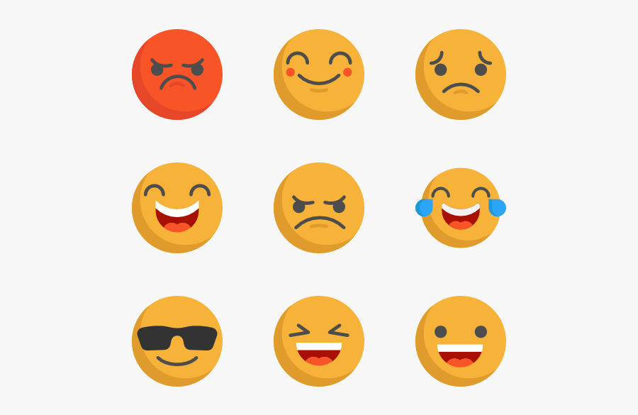 Emotional Clipart Feeling Good - Emojis Icons , Free Transparent ...