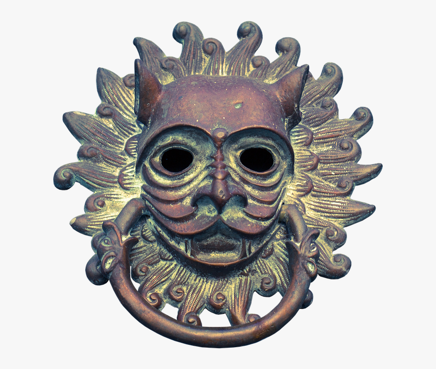 Transparent Door Knocker Png - Door Knocker, Transparent Clipart