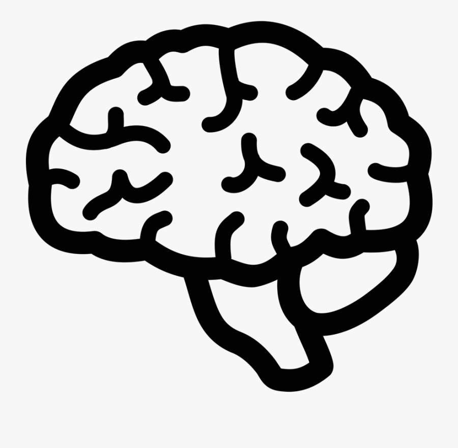 Transparent Door Knocker Clipart - Brain Icon Png, Transparent Clipart