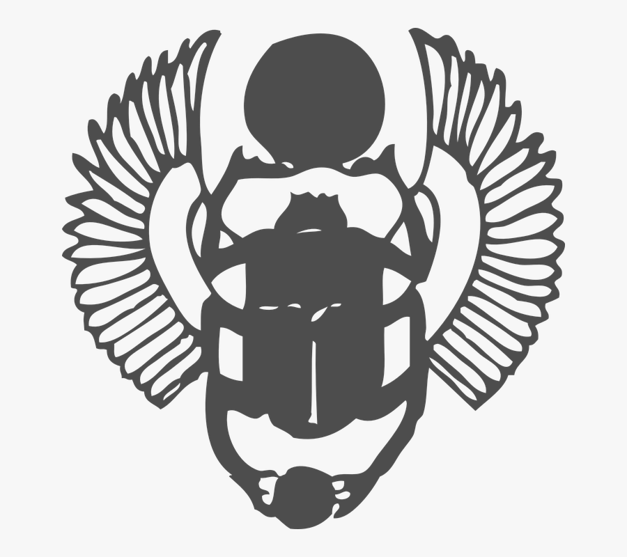 Scarab, Symbol, Wings, Bug - Scarab Png, Transparent Clipart