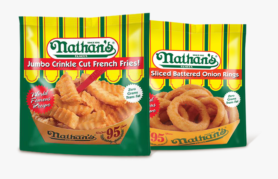 Transparent Onion Ring Png - Nathan's Hot Dogs, Transparent Clipart