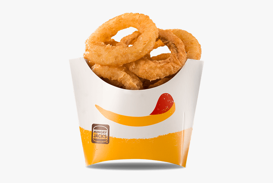 Fried-onion - Hungry Jacks Onion Rings, Transparent Clipart