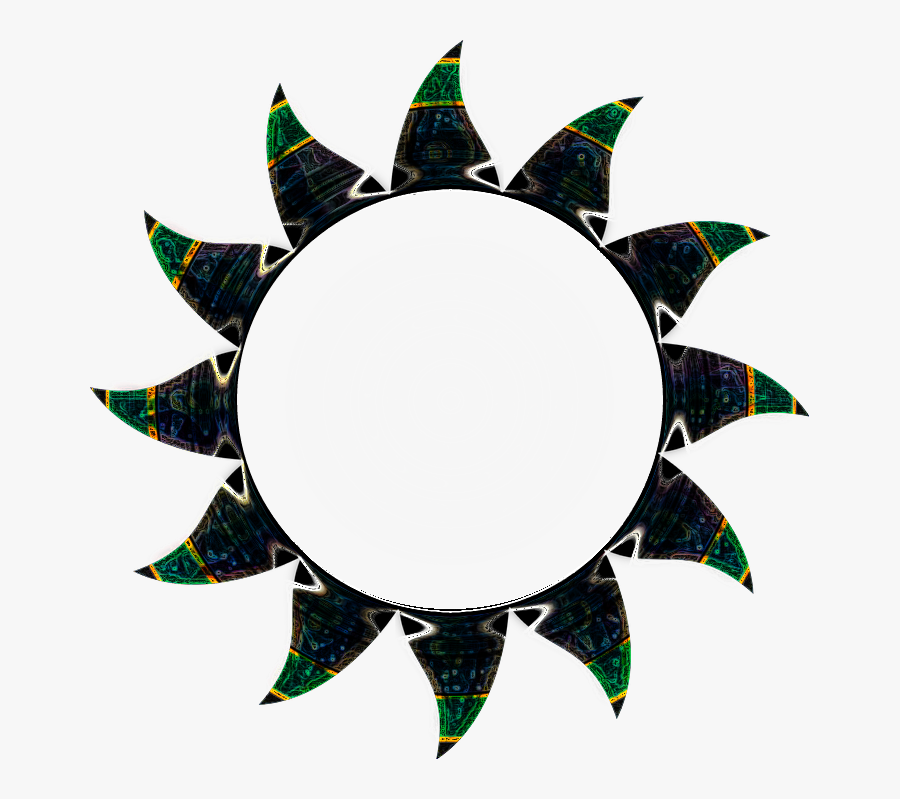 #soleil #tribal #cadre #sun #ftestickers #frame #frames - Media Pitches Clip Art, Transparent Clipart
