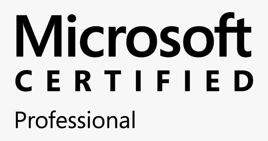Microsoft Certified Professional Logo Png Transparent - Microsoft Certified Professional Logo Png, Transparent Clipart