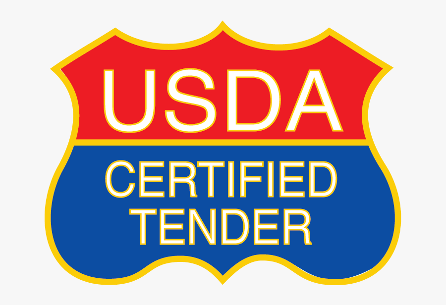 Certified Tender Bw Transparent - Certified Usda Meat Stamp, Transparent Clipart