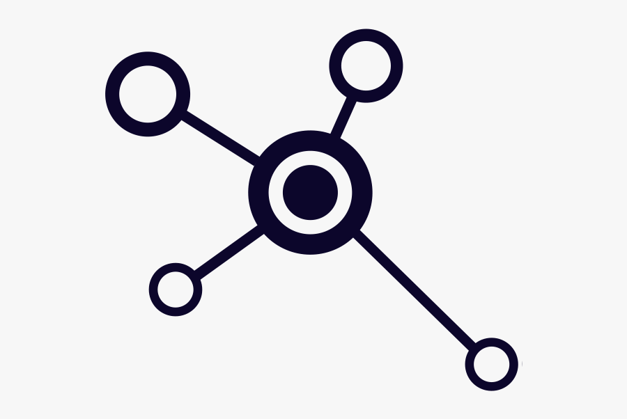 How They Work - Transparent Background Molecule Icon, Transparent Clipart