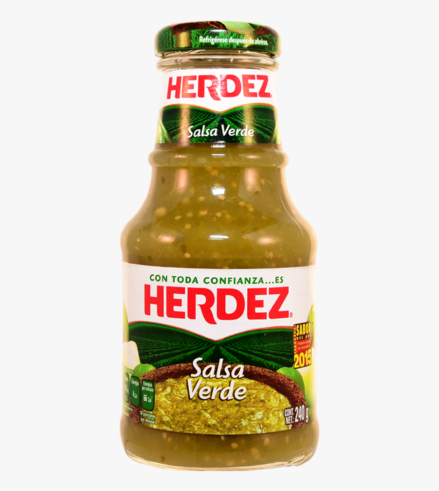 Salsa Verde Herdez 240, Transparent Clipart