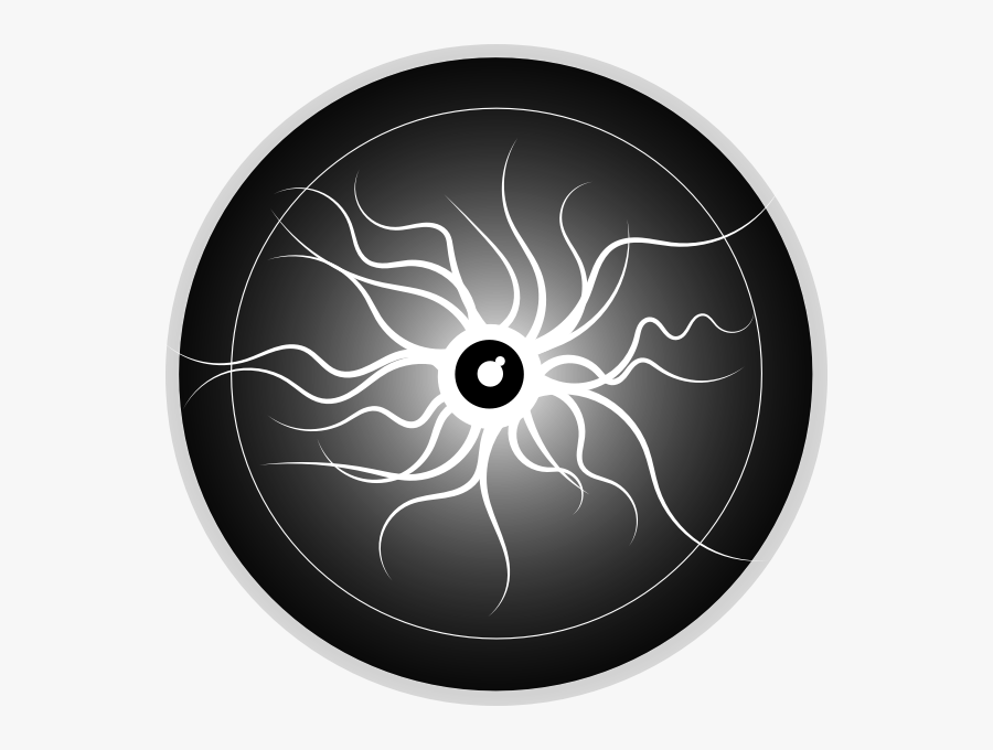 Devil"s Eye Vector Image - Cartoon Plasma Ball, Transparent Clipart