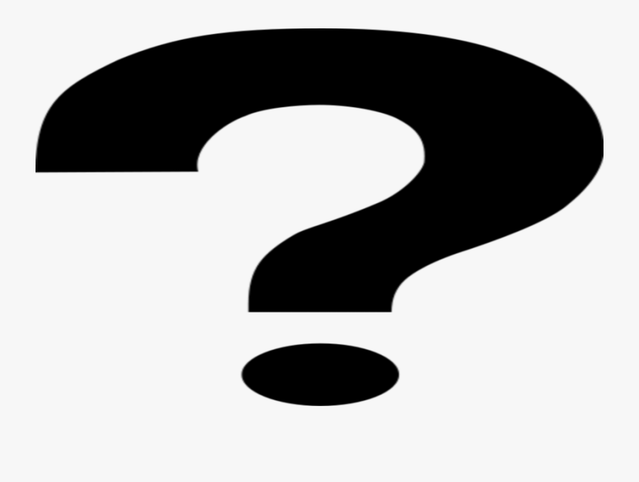 Question Mark Clipart - Question Mark Black Png, Transparent Clipart
