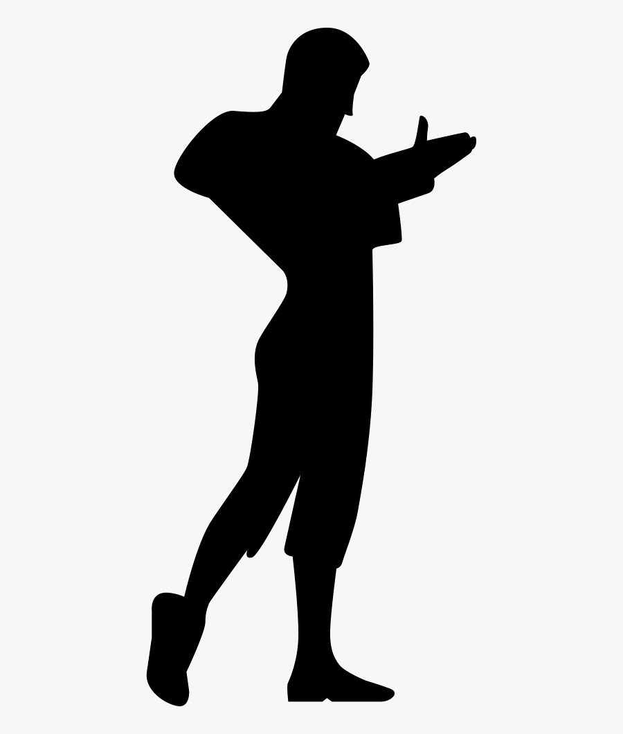 Clip Art Male Flamenco Dancer - Zumba Dance Black And White, Transparent Clipart