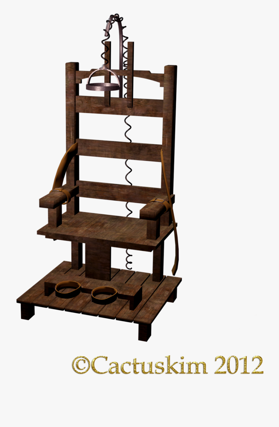 Transparent Electric Chair Clipart - Electric Chair No Background, Transparent Clipart