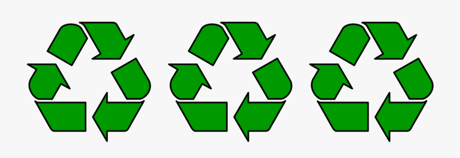 Recycle Symbol, Transparent Clipart