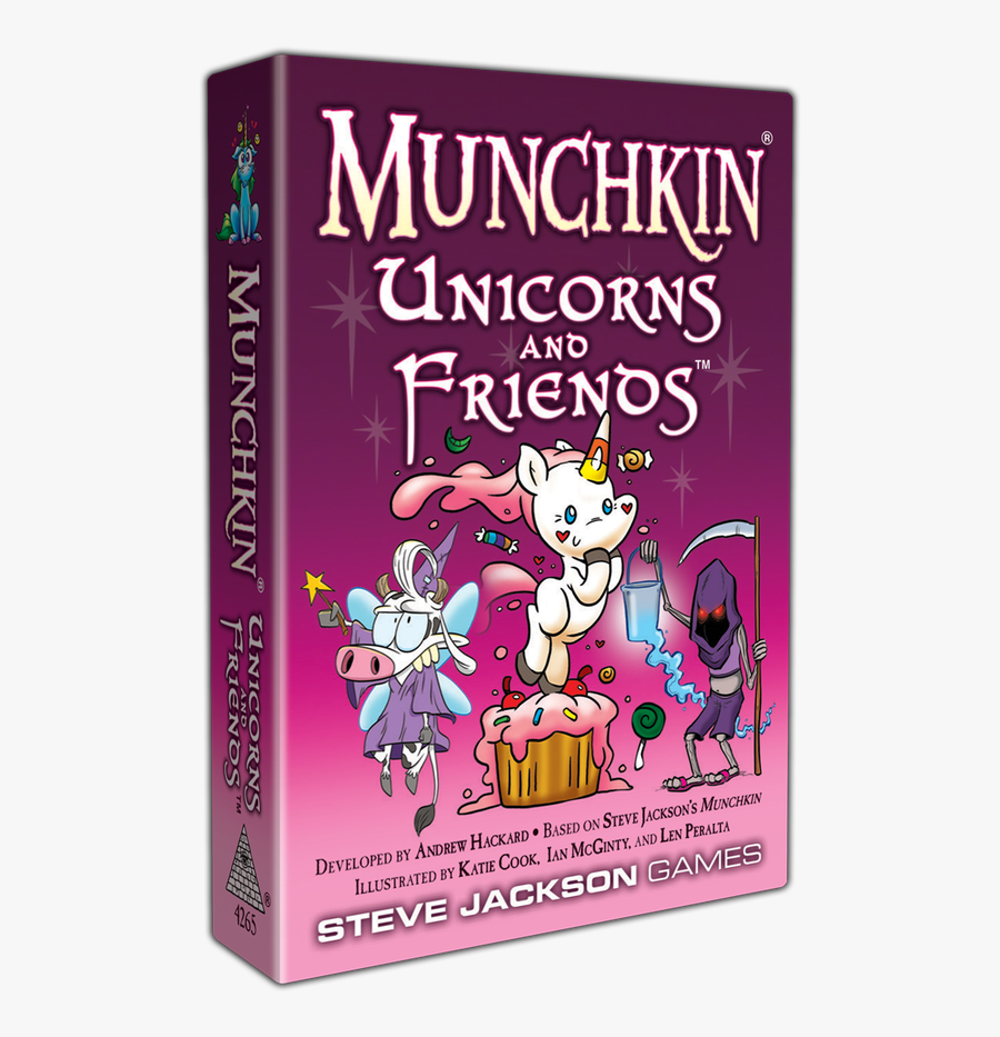 Transparent Dansgame Png - Munchkin Unicorns And Friends, Transparent Clipart
