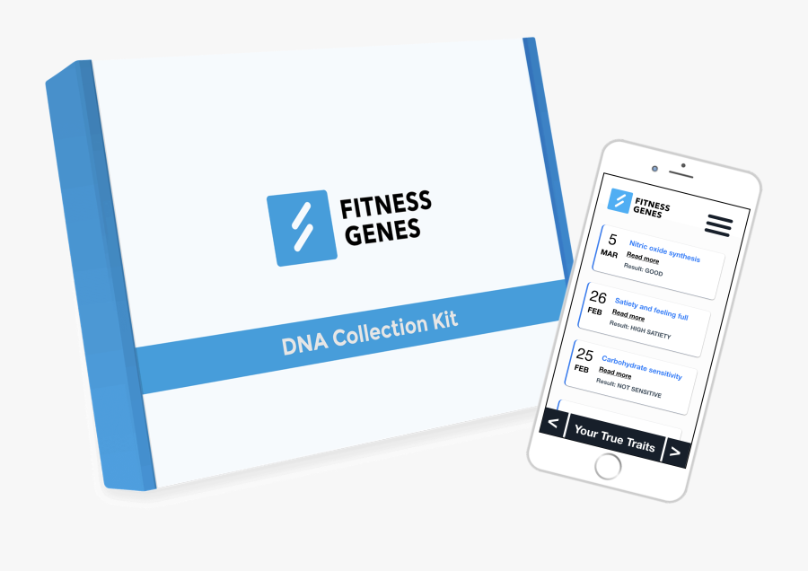 Dna Kit Truefeed - Fitness Genes, Transparent Clipart
