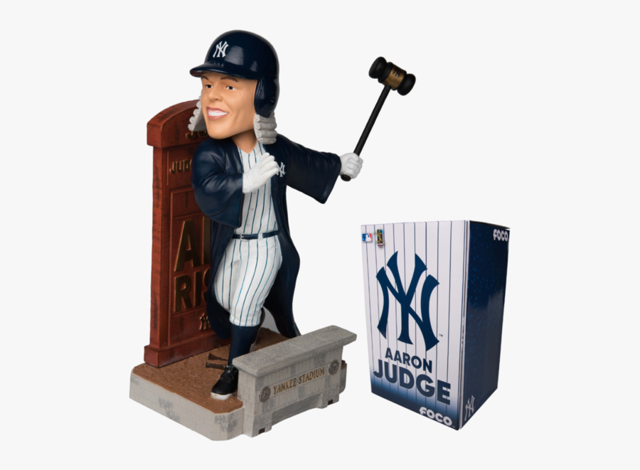 New York Yankees Mlb Aaron Judge - Yankees Aaron Judge Bobblehead, Transparent Clipart