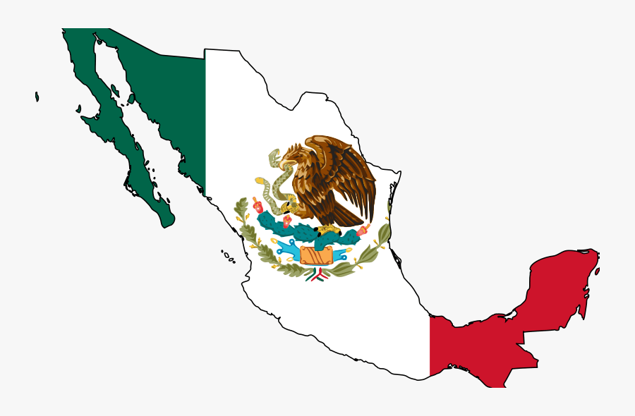 Baja With Stu From - Mexico Flag, Transparent Clipart