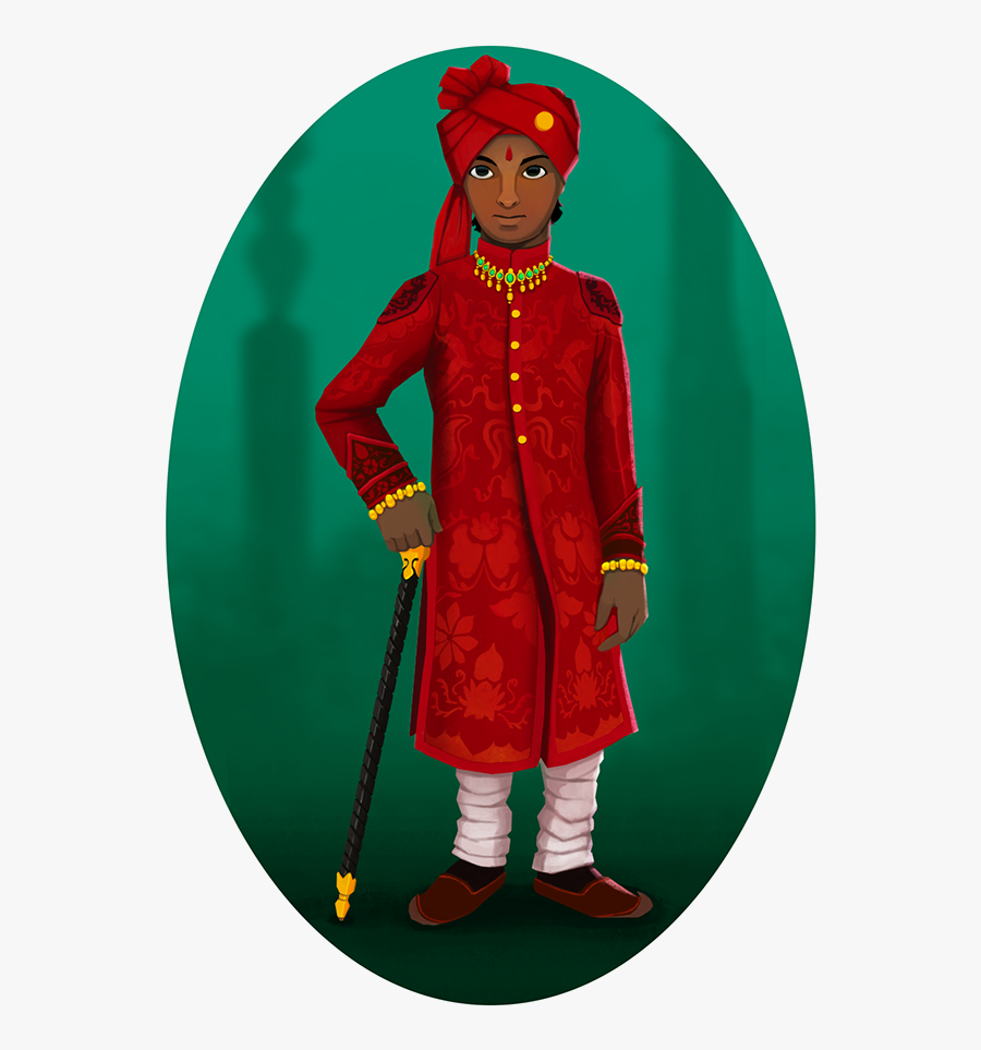 Ancient Indian Game Characters - My Indian Prince, Transparent Clipart