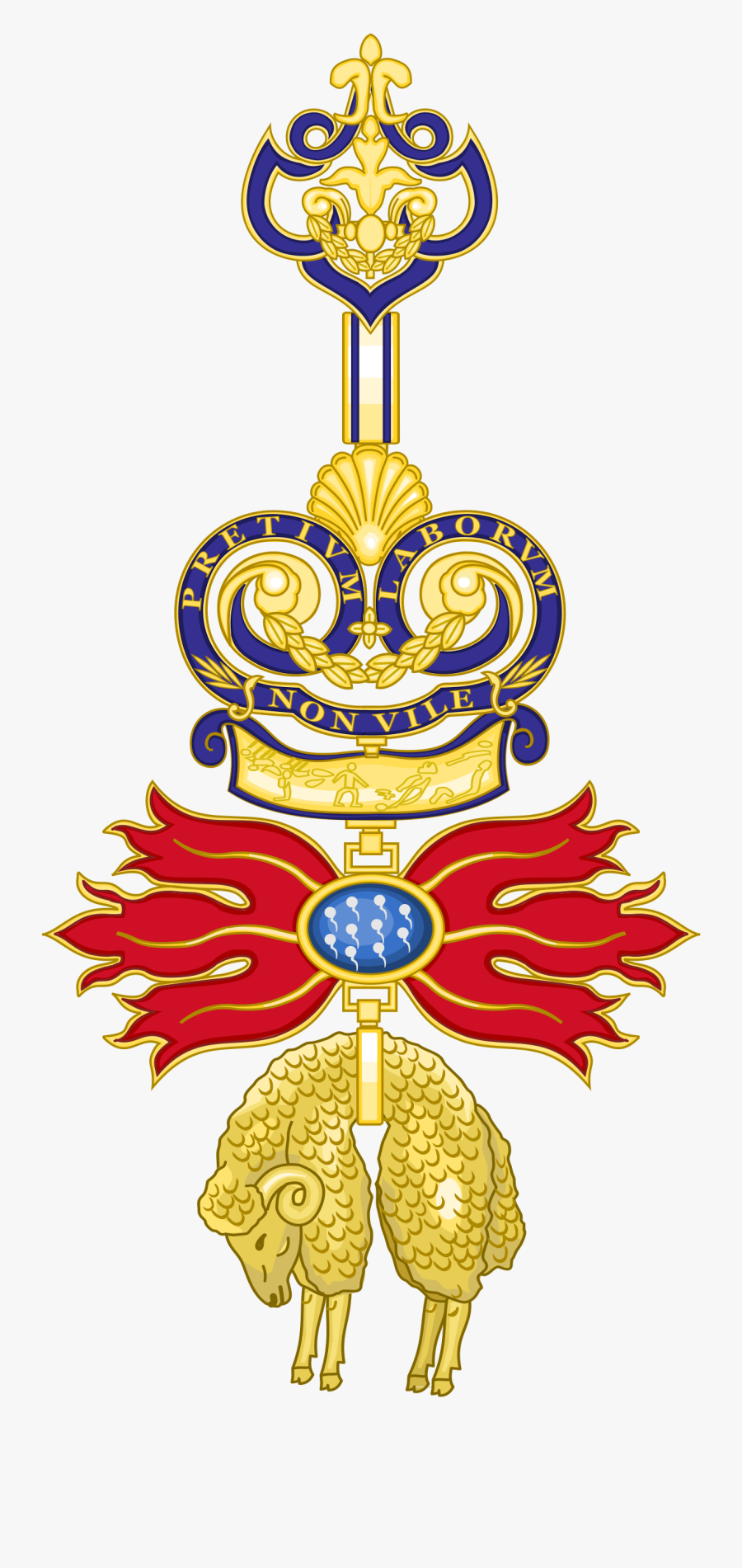Knight Of The Golden Fleece, Transparent Clipart