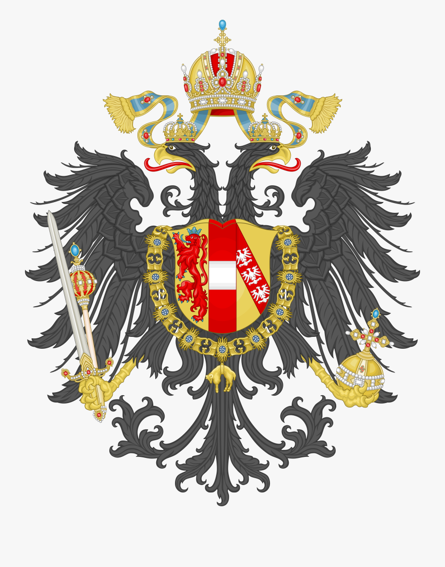 Arms Of The Empire - Austrian Empire Coat Of Arms, Transparent Clipart