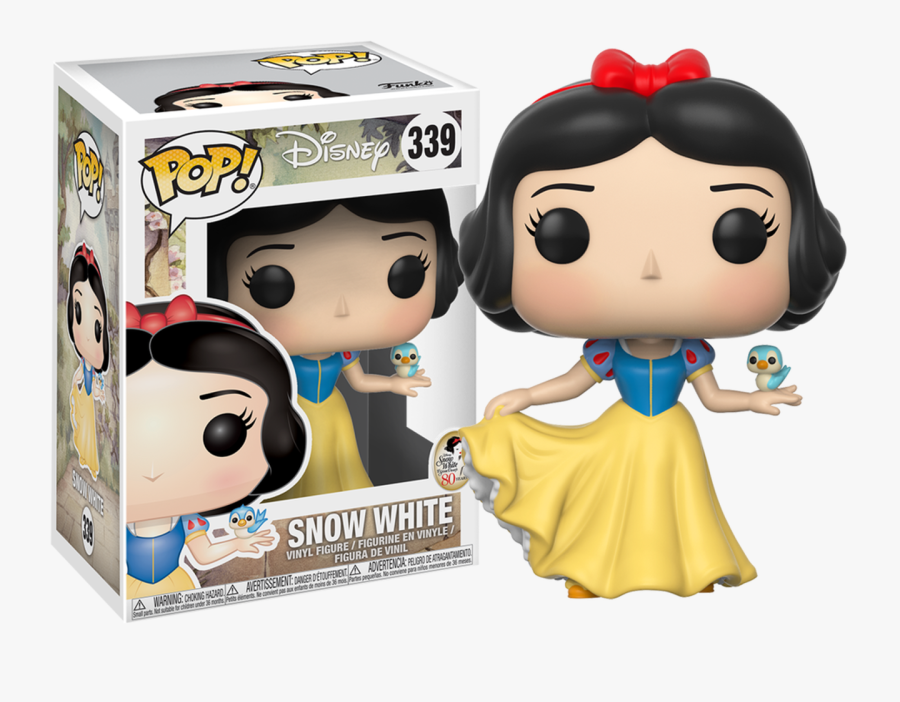 Snow White And The Seven Dwarfs - Disney Funko Pop 339, Transparent Clipart