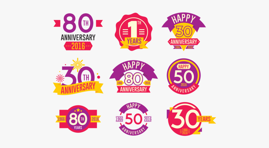 Jubileum Sign Vector - Vector Jubileum, Transparent Clipart