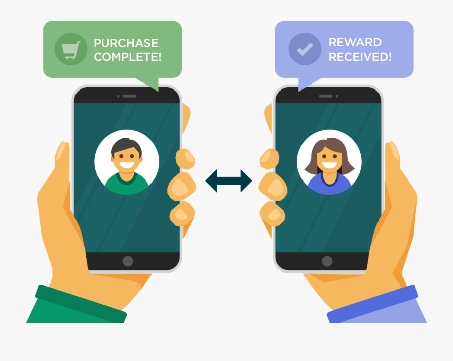 Every Person That You Personally Invited And Buys A - App Referral Programs, Transparent Clipart