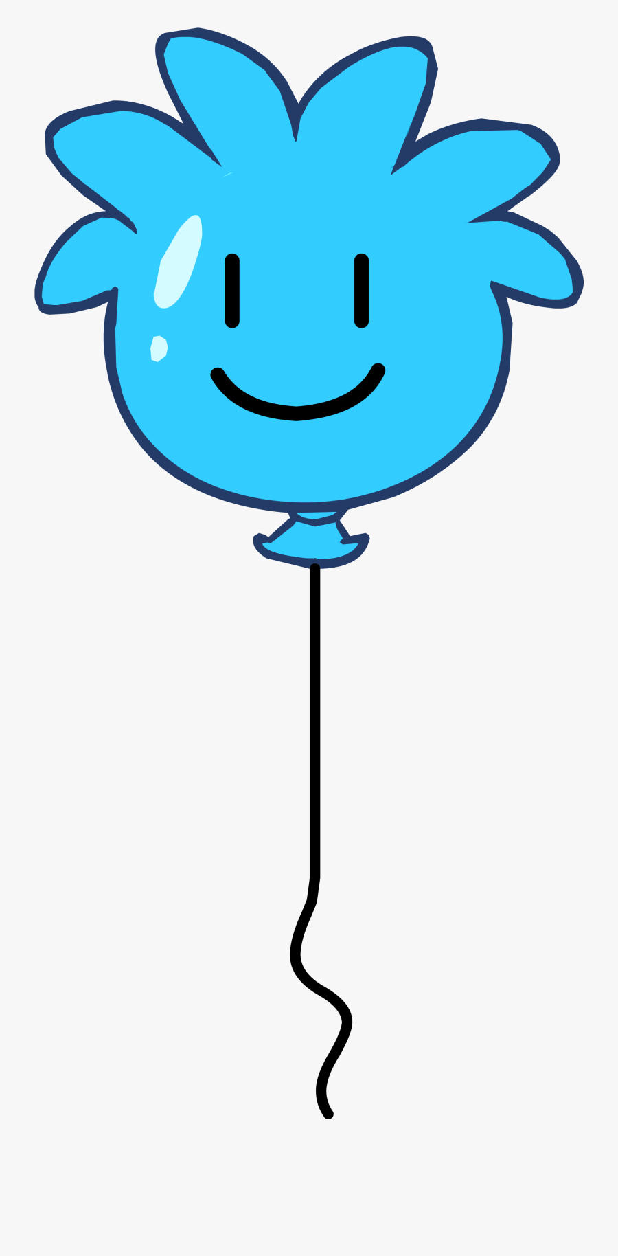 Globo De Puffle Celeste - Puffle Party Balloon, Transparent Clipart