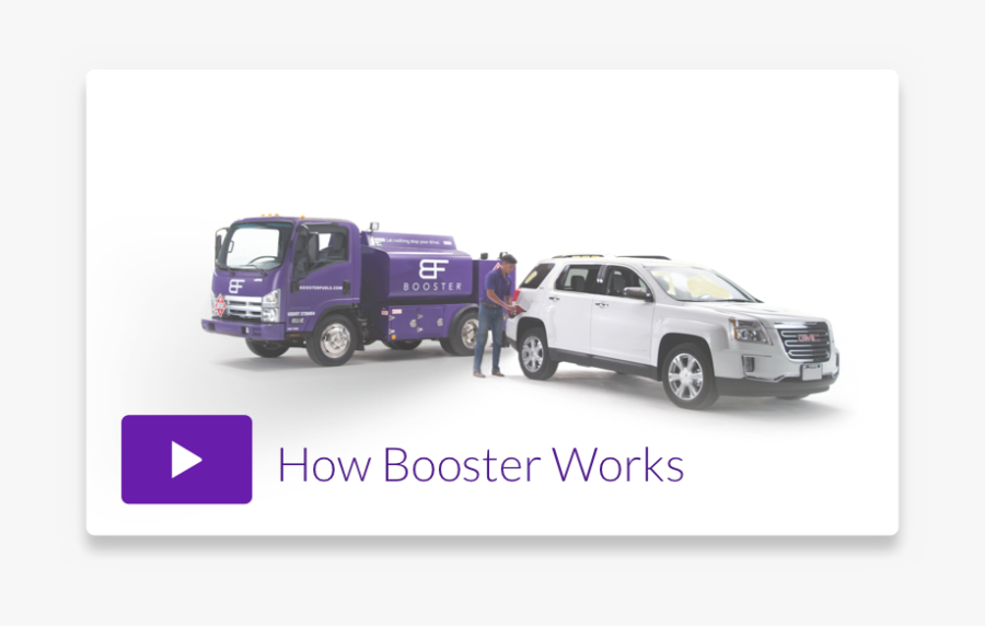 Booster Get Delivered While - Booster Gas Delivery, Transparent Clipart