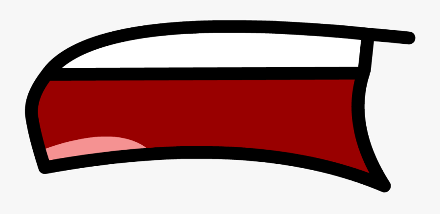 1000 X 449 - Bfdi Confused Mouth, Transparent Clipart
