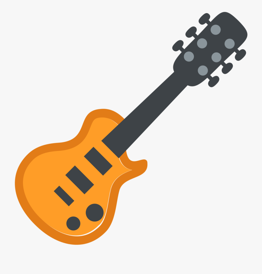 Electric Esp Instruments Guitar Bass Ltd Ec-1000 Clipart - Emojis Guitarra, Transparent Clipart