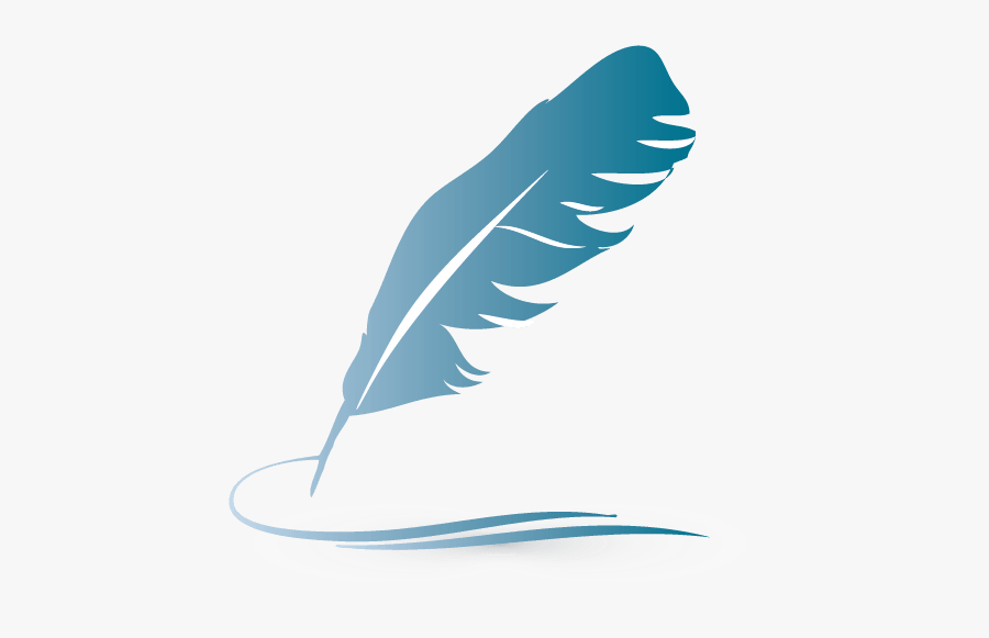 Clip Art Design Free Logo Create - Feather Pen Logo Png, Transparent Clipart