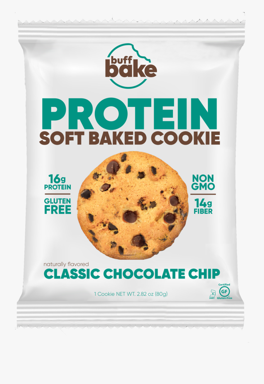 Buff Bake Protein Soft Baked Cookie, Classic Chocolate - Buff Bake Double Chocolate, Transparent Clipart