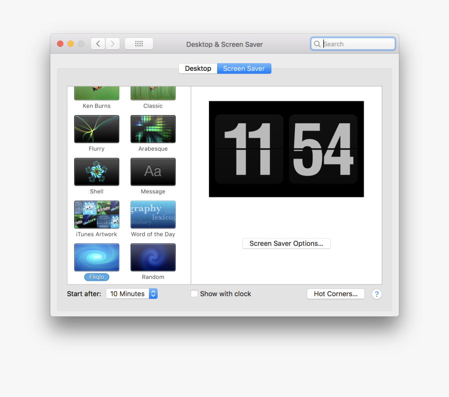 Clip Art Flip Clock Screensaver - Mac Os X Custom Screen Saver, Transparent Clipart