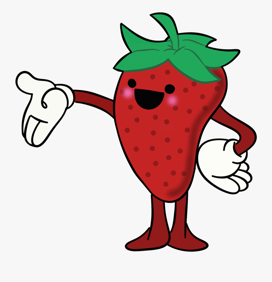 Cute Strawberry Clipart , Png Download, Transparent Clipart