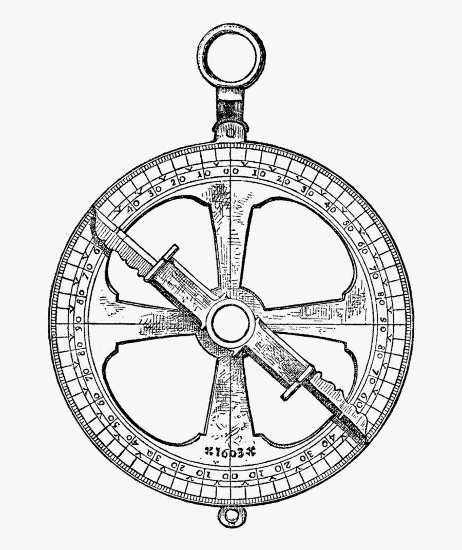 Clip Art Astrolabe Clipart - Large Illuminated Wall Clock, Transparent Clipart