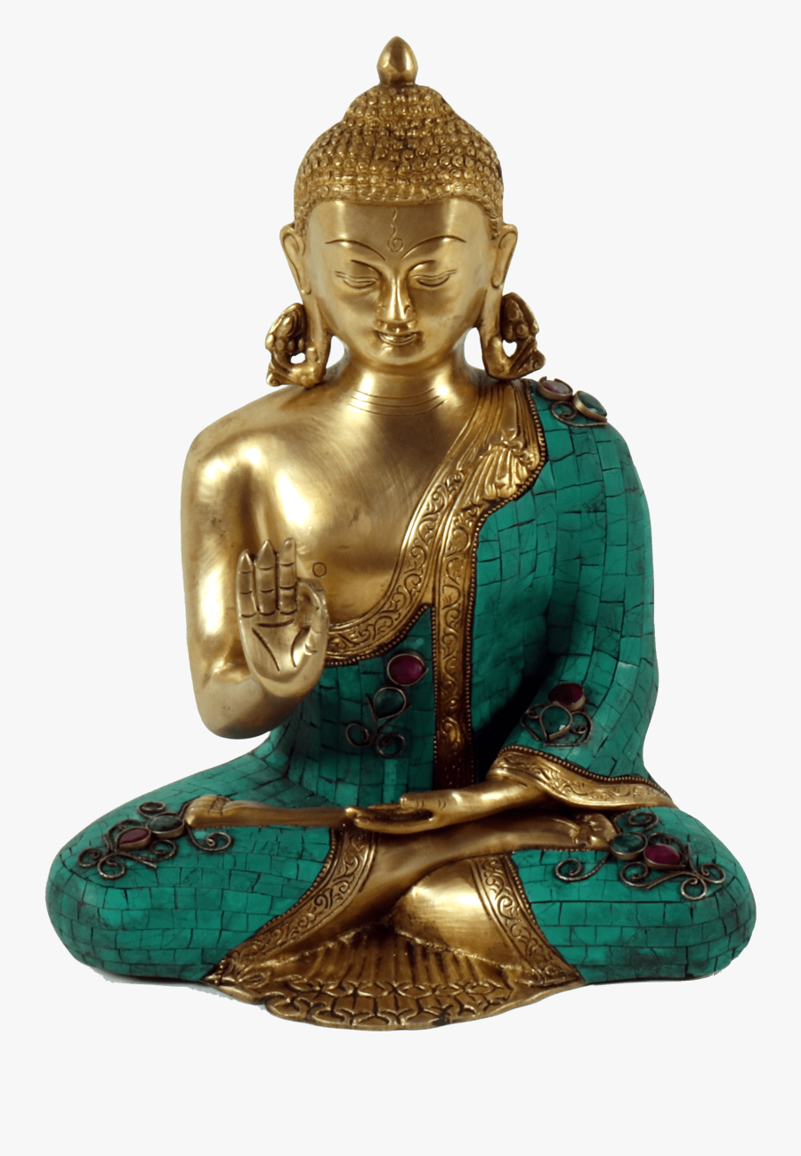 Clip Art Benefits Metal Statue For - Buddha Statue In Metal, Transparent Clipart