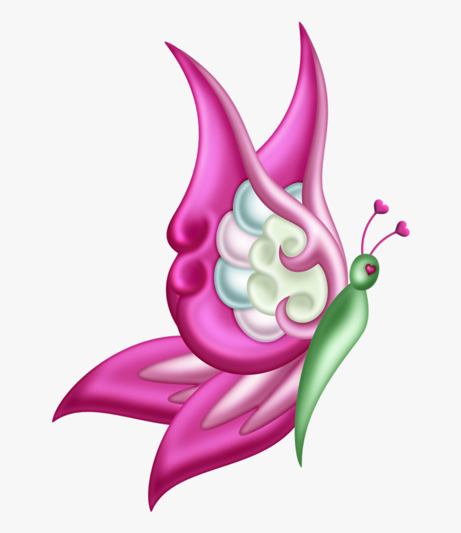 Transparent Spring Butterfly Clipart - Illustration, Transparent Clipart