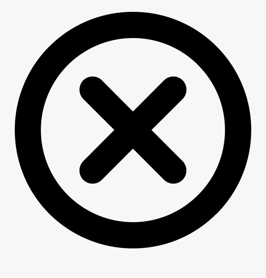 Computer Icons X Mark Red Symbol Clip Art - Generatepress Logo, Transparent Clipart