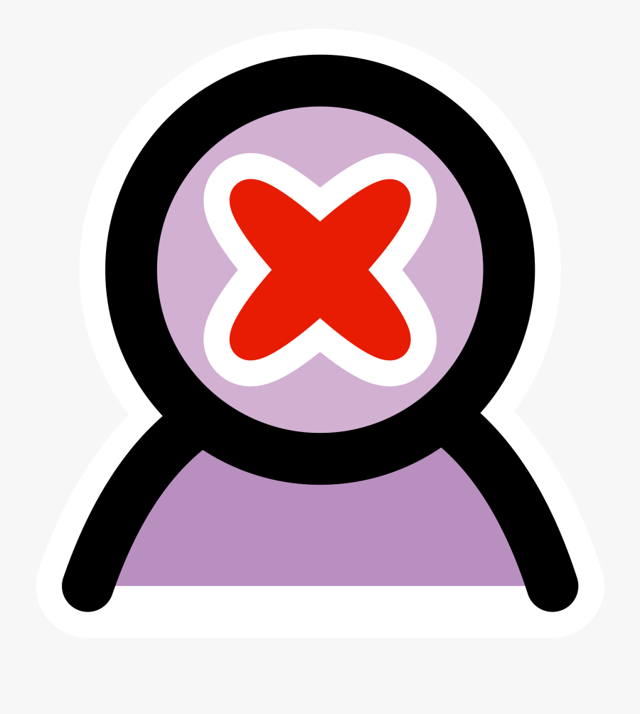 Transparent Delete Icon Png - Purple Youtube Avatar, Transparent Clipart