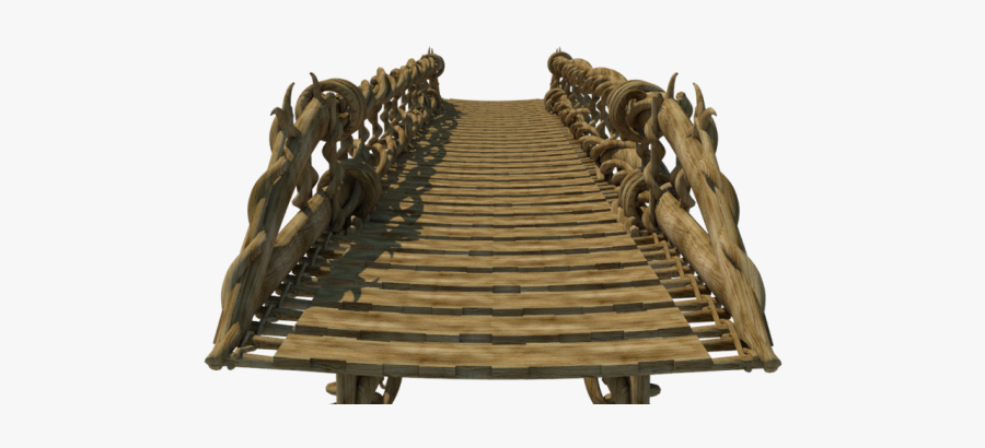 Wooden Bridge Png Image - 3d Computer Graphics, Transparent Clipart