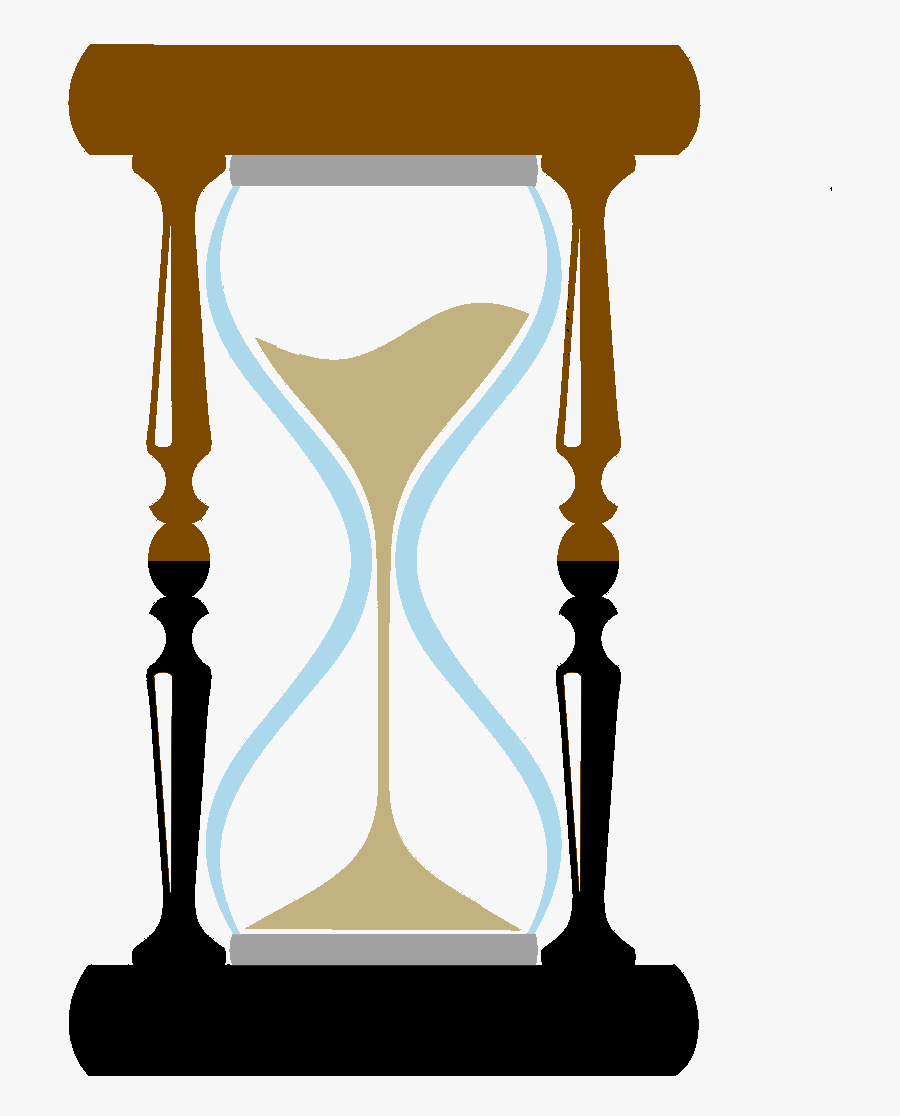 Norn Symbol - Hourglass Clipart Black And White, Transparent Clipart